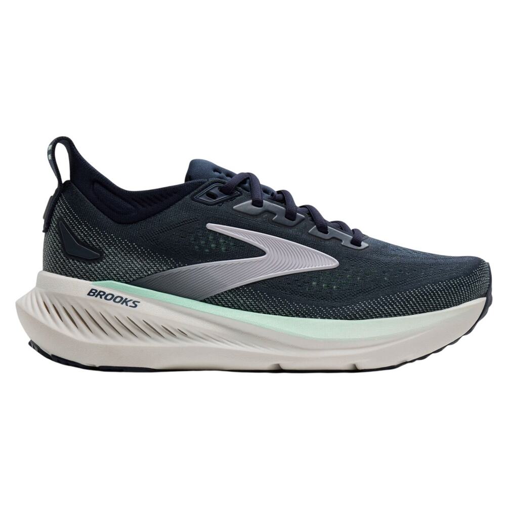 Brooks Women's Glycerin 23 Sneaker in Spellbound/Yucca/Pink, Size 9.0 Extra-Wide